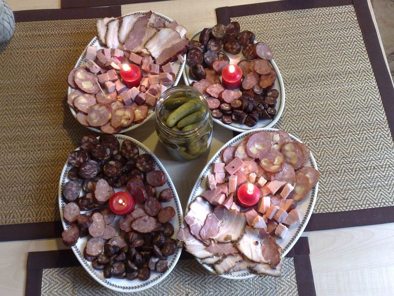 Adventní věnec. a