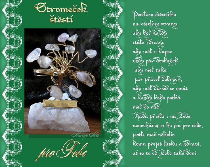 Stromek štestí. o