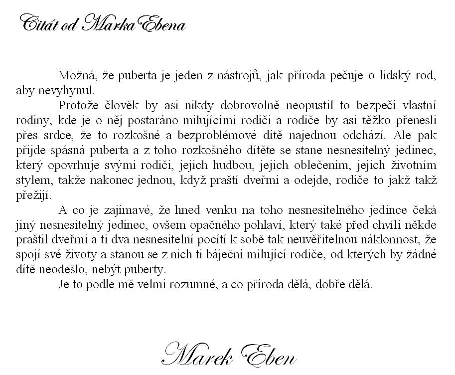 3. Citat od M.E. k